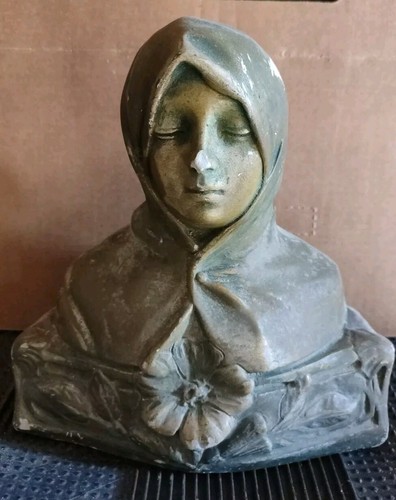 Busto gesso terracotta - di, gesso,