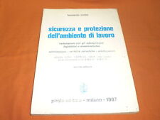 sicurezza e protezione dell’ambiente di lavoro pirola edi. 1987