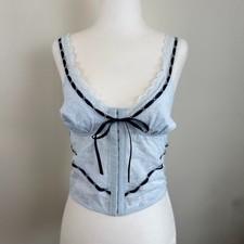 Vintage Y2K XOXO corsetto top
