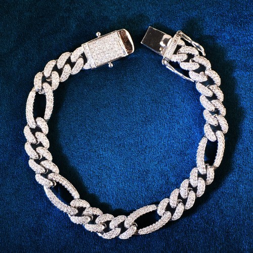 Catena maglia cubana - , diamante