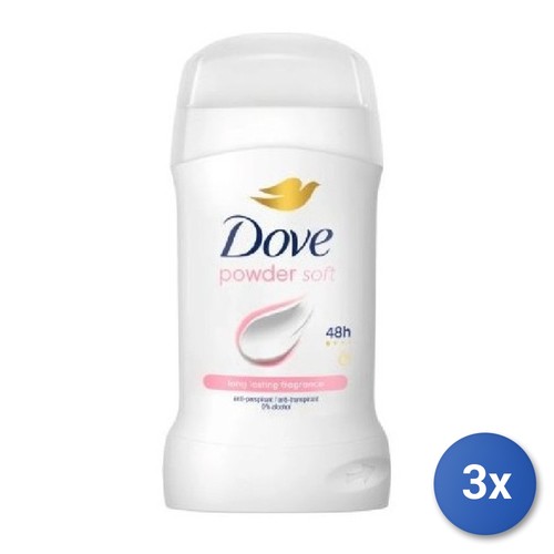 Dove deodorante stick - 3x, 50