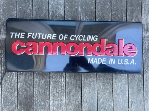 Insegna cannondale elettrica - insegna,