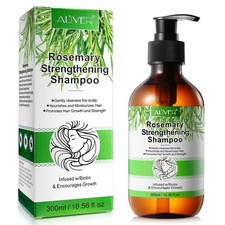 Shampoo Al Rosmarino per Capelli 300ML Shampoo Anticaduta Capelli Nutrimento Del