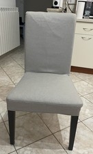 4 Sedie IKEA completamente sfoderabili.
