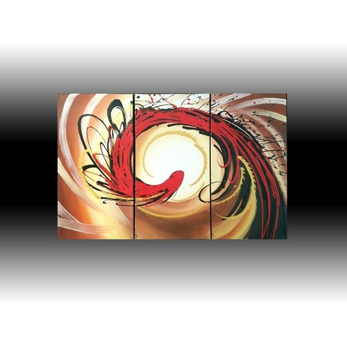 Quadro dipinto mano astratto - dipinto, a