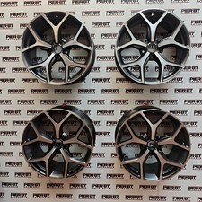 4 Cerchi In Lega Originali Alfa Romeo Giulia 19 Pollici Km0 8/9 Canale Nuovi