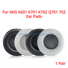 Cuscinetti auricolari di ricambio in pelle di pecora per cuffie AKG K601 K701 K702 Q701 702