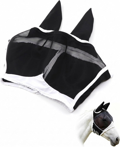 Maschera antimosche cavallo - maschera,