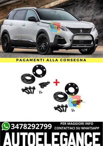 Kit distanziali 20mm nero - distanziali,