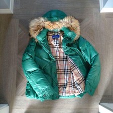 Piumino Burberry verde