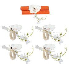 Confezione 4 Anelli Tovagliolo