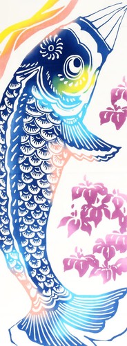 Koinobori carpa koi pesce - koinobori,