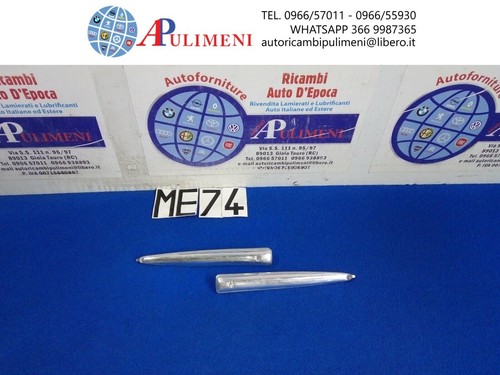 Coppia baffi plastica cromata - baffi,