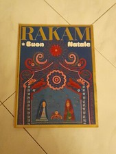 RAKAM-DICEMBRE 1974-BUON NATALE-UNCINETTO-OTTIME CONDIZIONI
