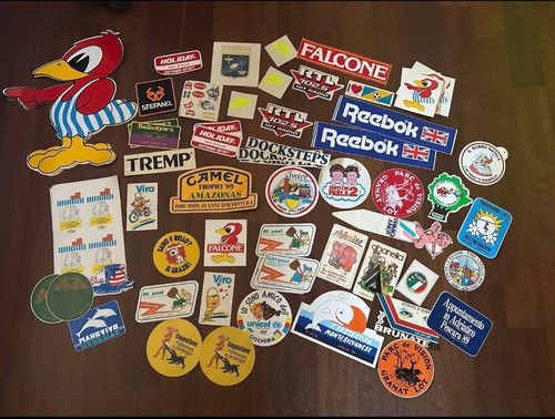 Lotto lot adesivi - adesivi, vintage