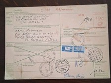 3. Bollettini. Spedizione Pacchi  Con Cavallino Da Lire 1000, . 2000.   E   500 