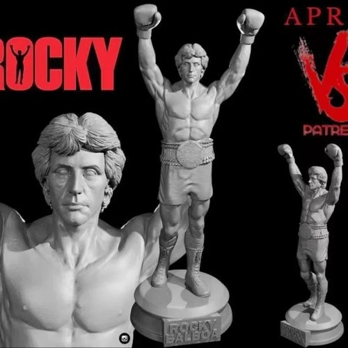 Rocky balboa statuetta - rocky, da
