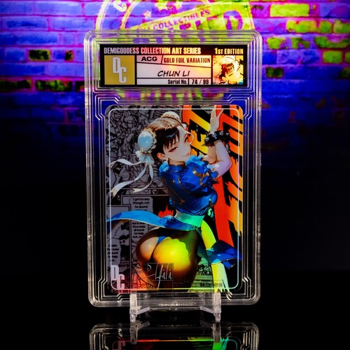 Chun waifu card limited - chun, li