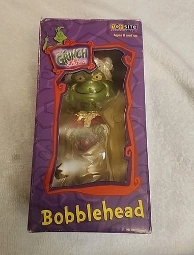 Grinch bobblehead 2002 - grinch,