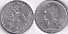 5 Franc 1953 Madagascar