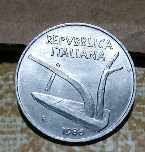 Lire spighe 1986 - 10,
