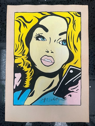 Roy lichtenstein fatto a - lichtenstein,