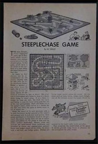 Steeplechase gioco tavolo - steeplechase,