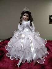 Bambola ceramica sposa