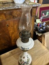 Lampada A Lanterna A Petrolio Dipinta  A Mano Antica 