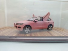 Maiali Clima Rosa Personalizzati 1/43 Modificati Greenpeace Volkswagen Touareg. Rarissimo!