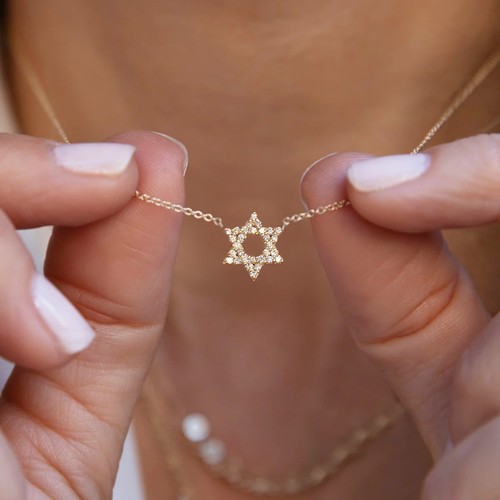 Collana con ciondolo stella - , in