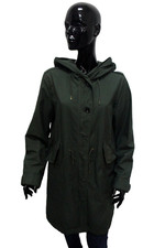 Woolrich Giubbotto Donna Taglia M Giubbino Verde Giacca Parka Invernale Logo