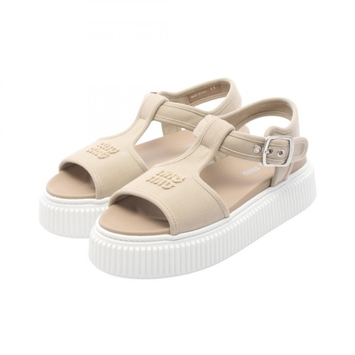 Sandali platform miu - sandali,