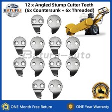 Confezione 12 NUOVI denti smerigliatrice ceppo per Rayco Super Tooth 2933C e 2933T