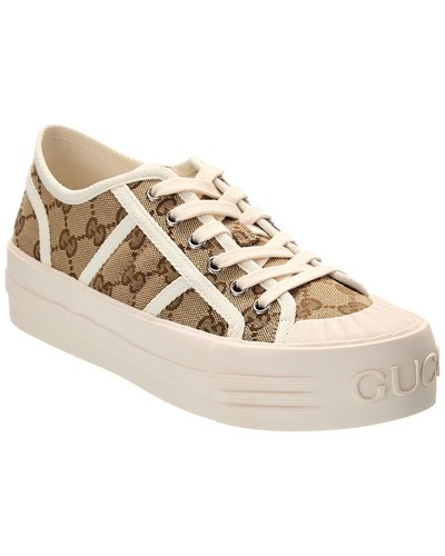 Gucci chunky canvas sneaker - gucci,