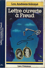 Lettere ouverte a Freud. . Lou Andreas Salome. 1983. .