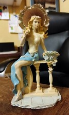 Antica STATUETTA DONNA Vintage