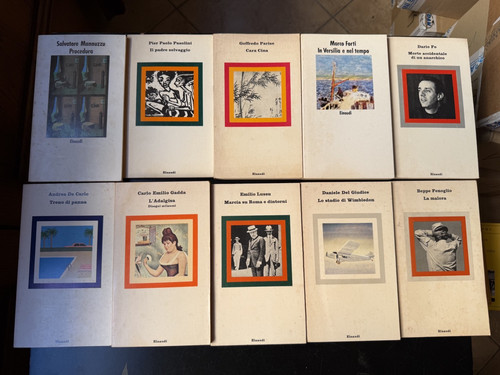 Lotto libri einaudi scrittori - libri,