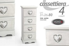 Cassettiera cuore slim - cassettiera,