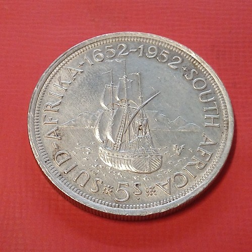 Sudafrica moneta shillings - sudafrica, 5