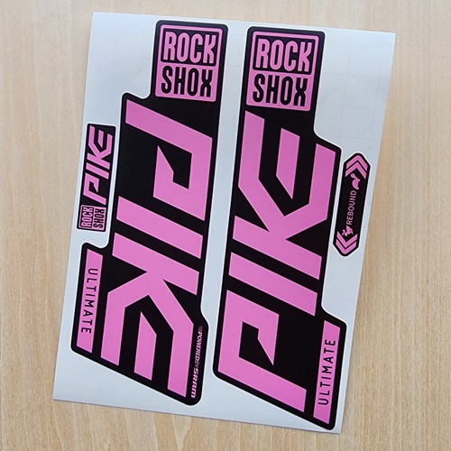 Adesivi forcella rockshox pike - adesivi,