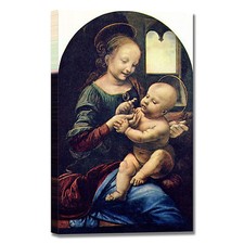 da Vinci Madonna Benois design