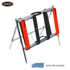 PORTA CANNE TROTA LAGO IN ALLUMINIO 4 POSTI IGNESTI NEW MODEL 2025