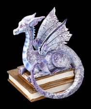 Statuetta Drago - Story Time Di Amy Brown - Dragon Fantasy Gotico Decorazione