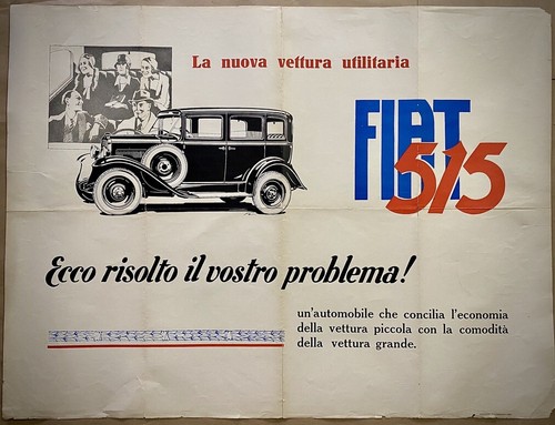 Fiat 515 manifesto - fiat,