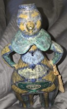 Bottiglia italiana MCM Nino Naponelli firmata Hulse importata 1959 B.1925 D. 2000 MAPPA