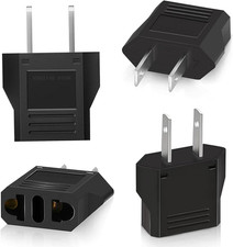 4 Pezzi Adattatore Universale USA Italia Da Viaggio, Adattatore per Spina Italia
