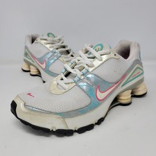 Nike Shox Bianco Rosa Teal