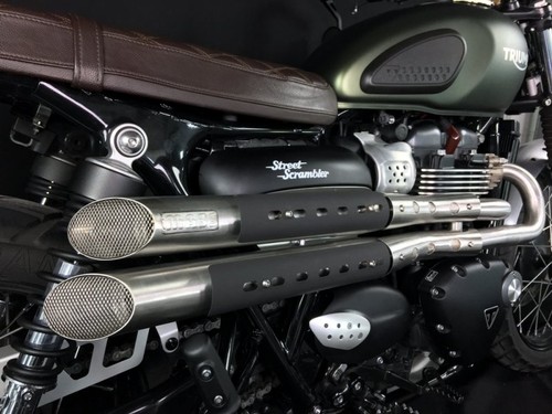 Triumph street scrambler - street,