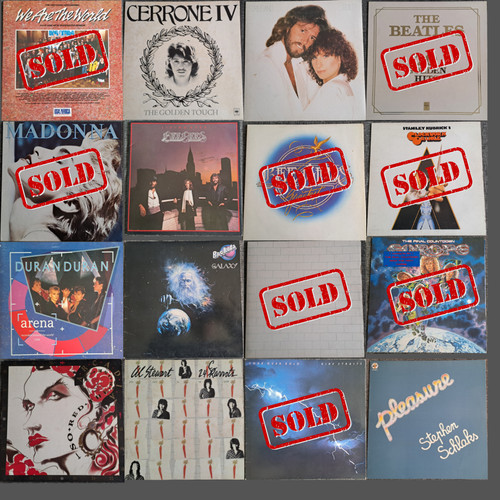 Vinili album anni 80 - vinili,